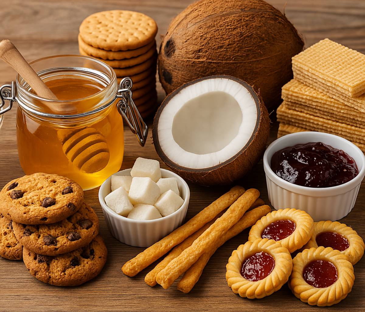 Biscuits, Cakes, Snacks